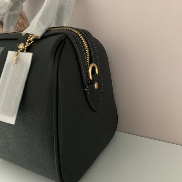 Trendy Coach Rowan Satchel | Deluxe Women's Handbag - Picture 3 of 4